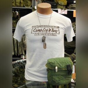 Vintage Camp Log-N-Twig T-shirts are new Old Stock.